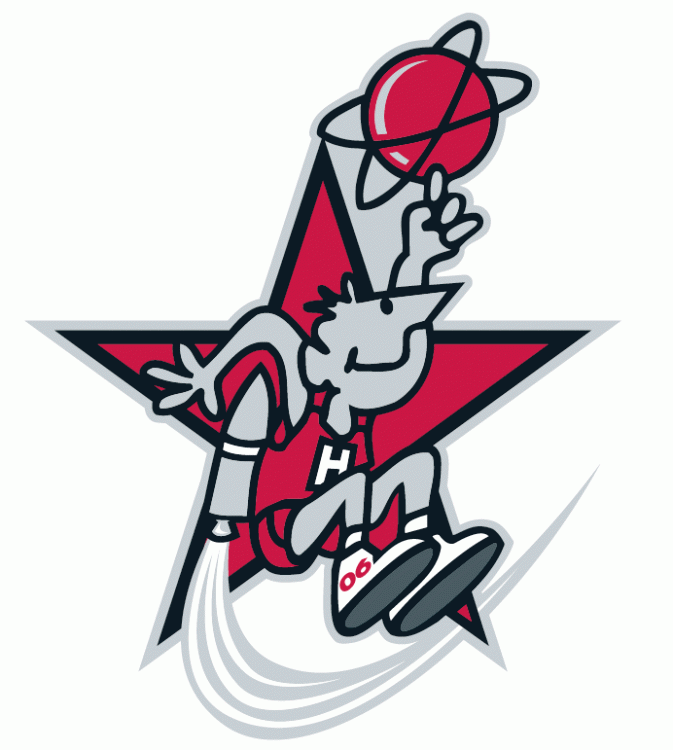 NBA All-Star Game 2006 Mascot Logo iron on transfers for clothing